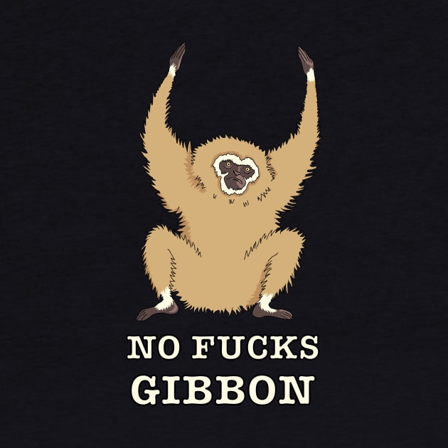 No Fucks Gibbon by xenotransplant